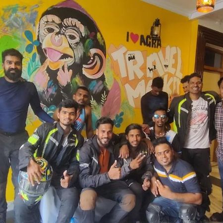 Travel Monkey Hostel Agra  Exteriör bild